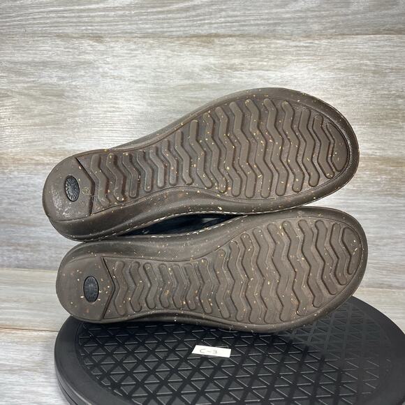 UGG Womens CASPIA Black Suede Sheepskin Wrap Laces Ankle Boots Size 9 - Picture 9 of 9